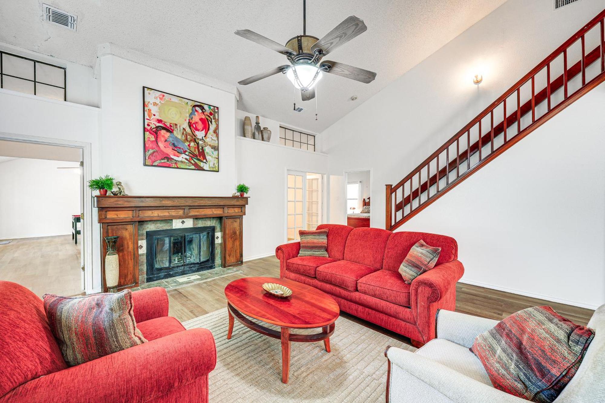 Spacious San Antonio Home Google Fiber, Game Room Esterno foto